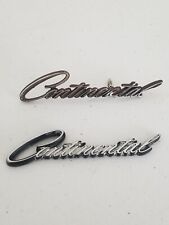 Classic 4'' Continental Auto Badge - Chrome Finish, Car Collector's Piece picture