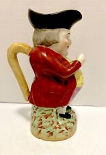 Antique Toby Jug, Staffordshire England, Mid 18th c. Pottery picture