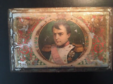 Antique Napoleon Decorated Tin Box picture