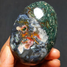 HOT93G Natural Colorful RARE Polished Ocean Jasper Crystal  1188+ picture