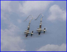 C-421 Cessna Earrings Aircraft Airplane 99's Aviatrix Made in the USA picture