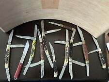 Vintage Folding knife Knives Lot Of 11 Collectible Old Timer picture