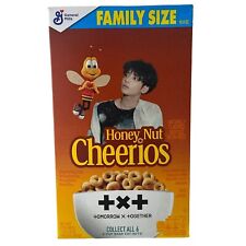 NEW GENERAL MILLS HONEY NUT CHEERIOS CEREAL K-POP TXT TOMORROW X TOGETHER 18.6 O picture