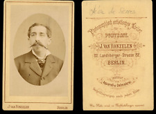 Van Ronzelen, Berlin, Léon de Serres Vintage Albumen Print CDV.Léon-Louis Borr picture