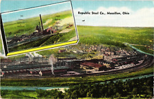 1951 Republic Steel Company Massillon Ohio Postcard picture