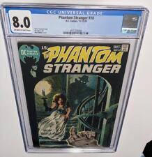 Phantom Stranger #10 CGC 8.0 OWW Pgs **VIDEO Classic NEAL ADAMS goth cvr DC 1968 picture