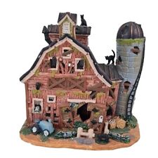 🚨 Lemax Spooky Town DILAPIDATED BARN 55916 Lighted Halloween Village Retired picture