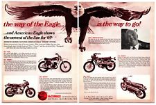 Vintage Original - 1969 McCormack Motorcycles - Original 2 Page Print Ad (16x11) picture