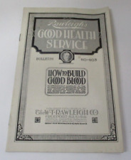 1919 Rawleigh's Good Health Service Booklet picture