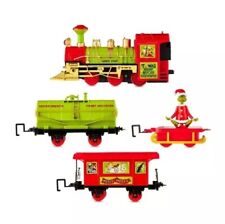 Dr.Seuss THE GRINCH who Stole Christmas Express Train Set 12 Piece Set.      218 picture