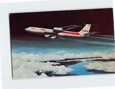 Postcard Giant TWA Superjets Airplane/Aircraft picture
