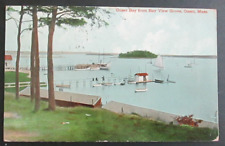 Onset Bay from Bay View Cove Onset MA Posted DB Postcard picture