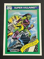 1990 - Impel Marvel Universe - Super Villains - Green Goblin - #74 - EX picture