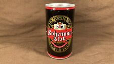 Vintage Bohemian Club Beer Can Huber Brewing Co. WI Steel Can picture