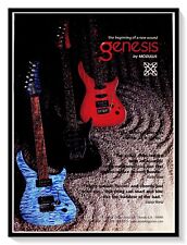 Modulus Genesis Guitars New Sound Print Ad Vintage 1997 Magazine Advertisement picture