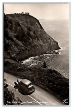 Cape Foulweather OR The Look-Out RPPC Oregon Real Photo Postcard picture