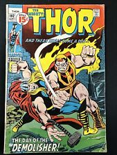 The Mighty Thor #192 Vintage Marvel Comics Silver Age 1st Print 1971 Good *A2 picture