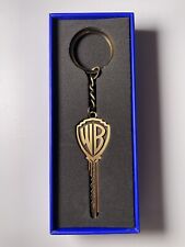 Warner Bros Studio Tour Hollywood 100 Years WB Shield Key Keychain New picture