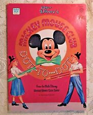 VINTAGE 1957 EDITION - WALT DISNEY'S MICKEY MOUSE CLUB DOT-TO-DOT - UNUSED picture