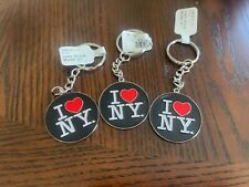 Lot Of 12 I Love New York Heart souvenir keychain metal keyring picture