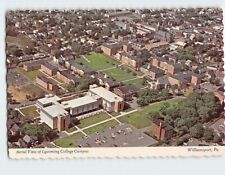 Postcard Aerial View of Lycoming College Campus Williamsport Pennsylvania USA picture