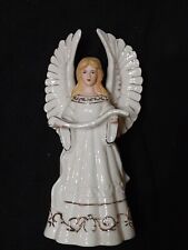 Vintage 9.5” Christmas Angel Candleholder picture