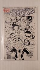 The AMAZING SPIDER-MAN #1 Marvel Comics 2014 SKETCH Variant 1st Cindy Moon SILK picture