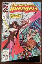 The West Coast Avengers #43 1989 Marvel Comics NM- picture