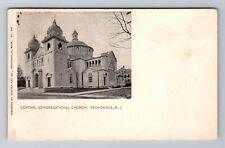 Providence RI-Rhode Island Central Congregational Church  Vintage Postcard picture