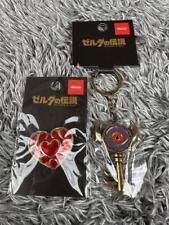 The Legend of Zelda Goods Lot of 2 Key chain Pin Badge Heart container Bulk sale picture