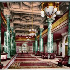 c1910s Los Angeles, Cal Lobby Hotel Alexandria Marble Architecture Mitchell A198 picture