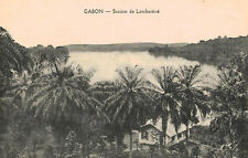 Lambarene,Gabon,French West Africa,View of Station Lambarene,c.1909 picture