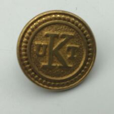 University of Kansas Topeka Uniform Button Waterbury Vintage Antique UKT U.K.T. picture