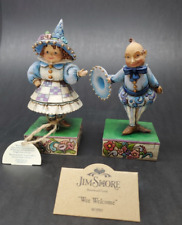 Jim Shore Wizard of OZ Wee Welcome Munchkins 4014984 - Rare Set picture