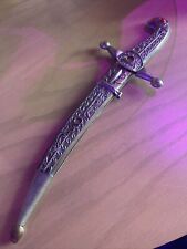 Antique Dagger - Indo-Persian Inspired BRASS BLADE KNIFE SWORD 14