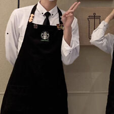 Starbucks China Black Apron Employee Store Specialty Coffee Master Lace Up Apr picture