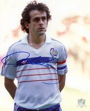 Michel Platini FRANCE Signed 10x8 Photo OnlineCOA AFTAL picture