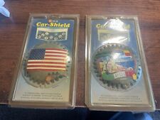 Pair of Vintage “Kings Car-Shield” U.S.A. & Napoli picture