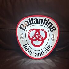 Vintage 1960’s Ballantine Beer and Ale Bar Wall Light Up Sign Works picture