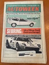 1969 Competition Press and Autoweek Racing News, Ickx/Oliver at Sebring Cover picture