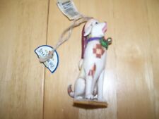 2008 Jim Shore Caroling Dog Christmas Ornament Figurine XMas #4011162 picture