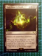 1x Their Name Is Death - Rare - Warhammer 40k - MTG picture