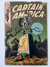 Captain America 113 Jim Steranko Cover Art and Story Low Grade (Marvel 1969) picture