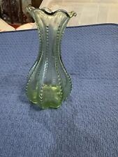 Vintage Miniature Bead-Trimmed Vase with Star Base - Rare and UNIQUE Find picture