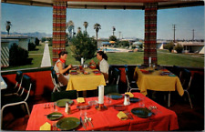 Biltmore Tucson AZ c1950's Circular Dining Room Bungalows Swimming Pool Palms picture