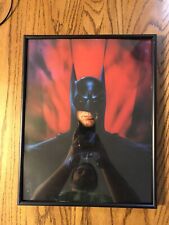 Batman DC Comics Framed Photo Warner Bros Studio Store 1997 Batman Movie 14”x12” picture