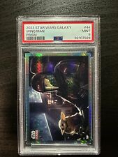 Star Wars Galaxy 2023 Prizm Wing Man #44 PSA 9 picture
