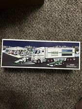 HESS* 2003* TOY* TRUCK* AND RACE CARS*  New In Box Nice picture