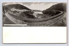 Postcard Altoona PA Pennsylvania Horse Shoe Curve PA Railroad Horseshoe picture