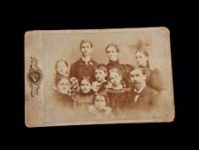 Pontiac Illinois Family Cabinet Card Photograph picture